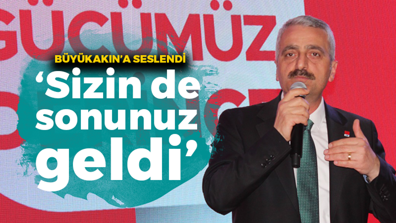 Atasoy Bilgin Tahir Büyükakın'a seslendi: Sizin de sonunuz geldi