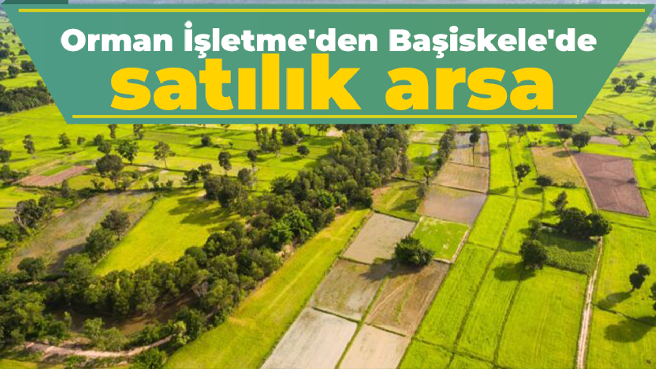 Orman İşletme'den Başiskele'de satılık arsa