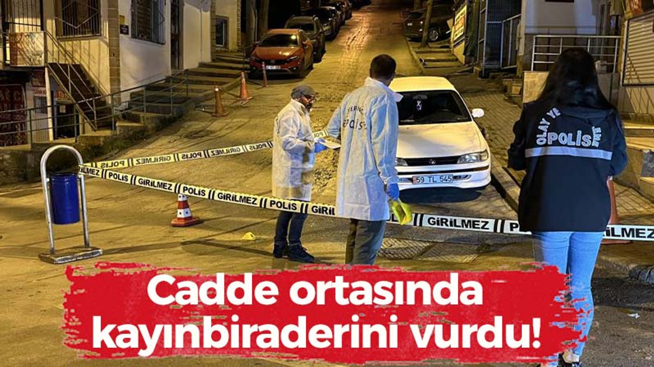 Kocaeli haber - Cadde ortasında kayınbiraderini vurdu!