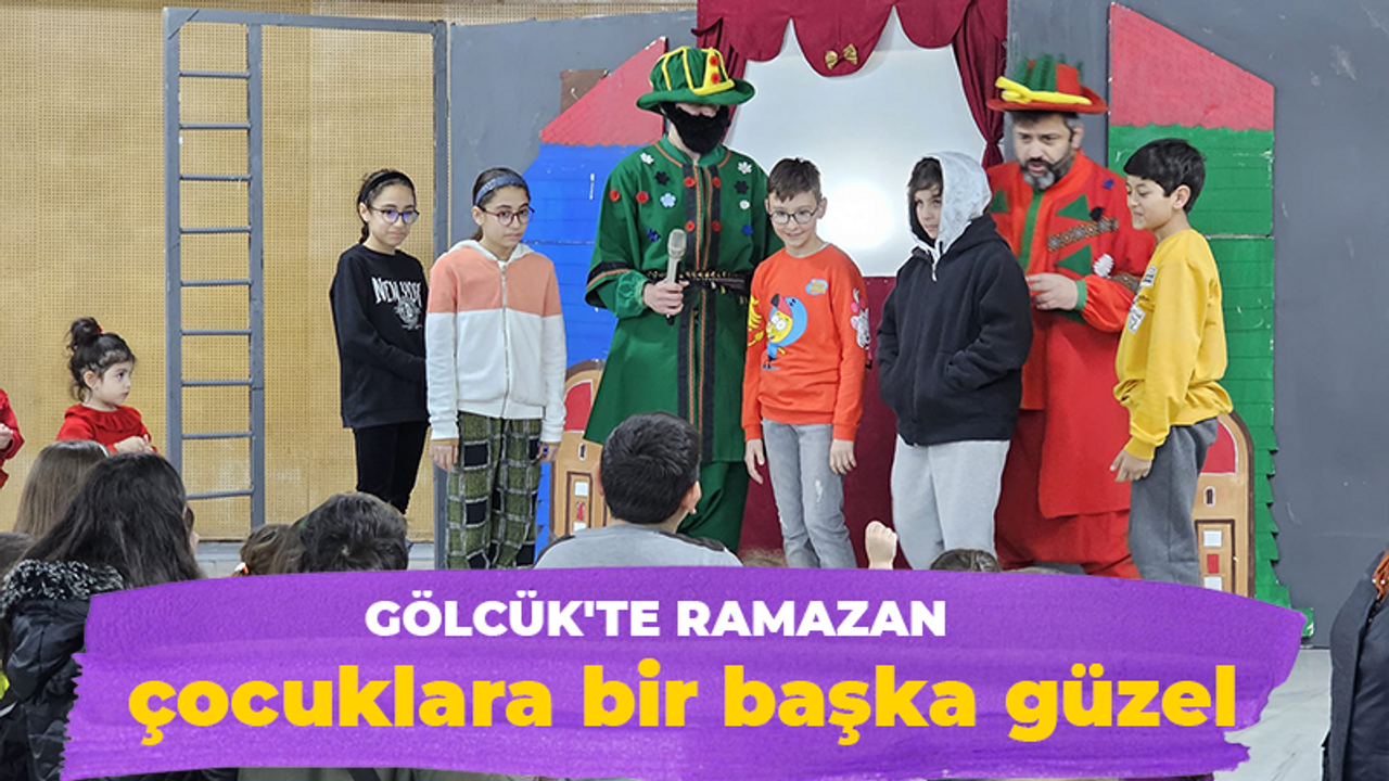 Gölcük'te Ramazan, çocuklara bir başka güzel