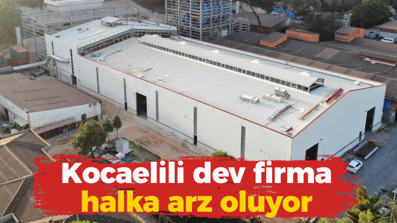 Kocaelili dev firma halka arz oluyor