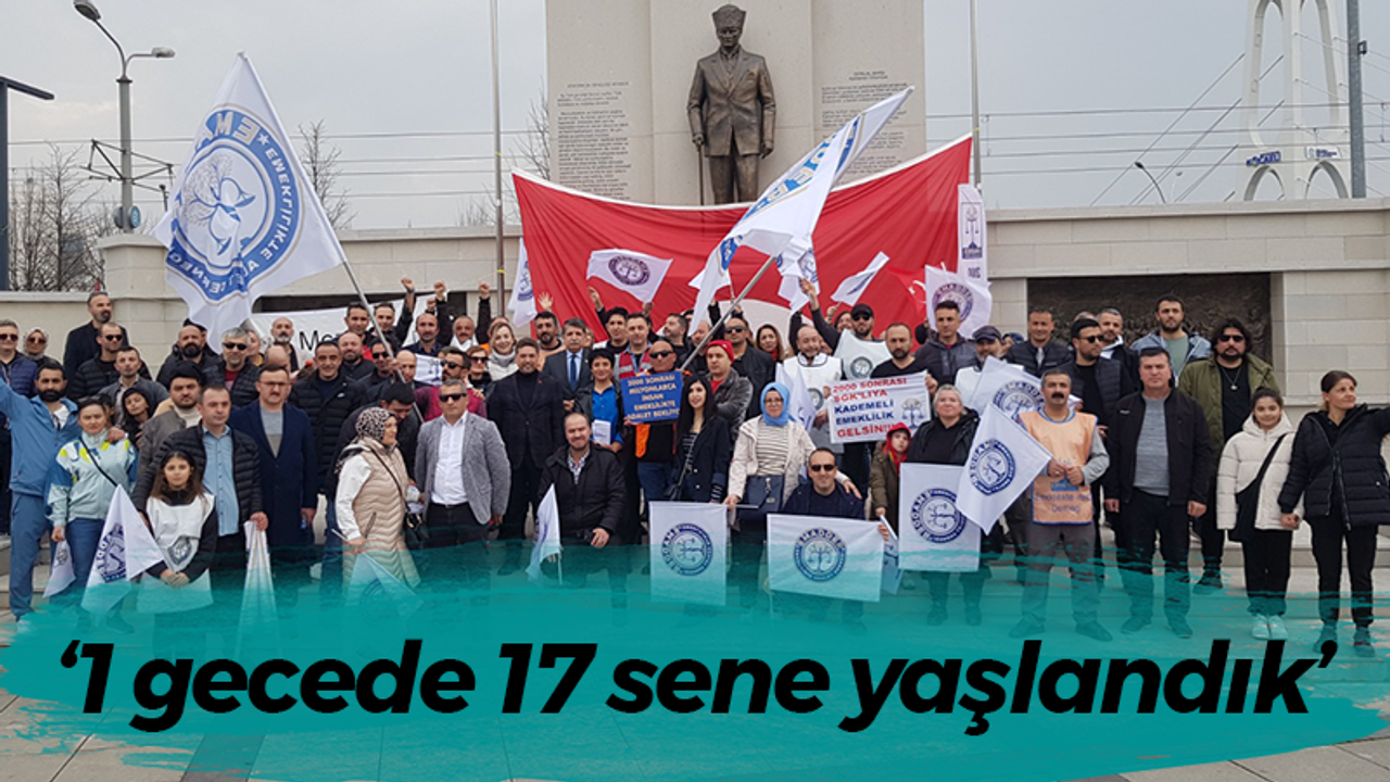 EMADDER: 1 gecede 17 sene yaşlandık