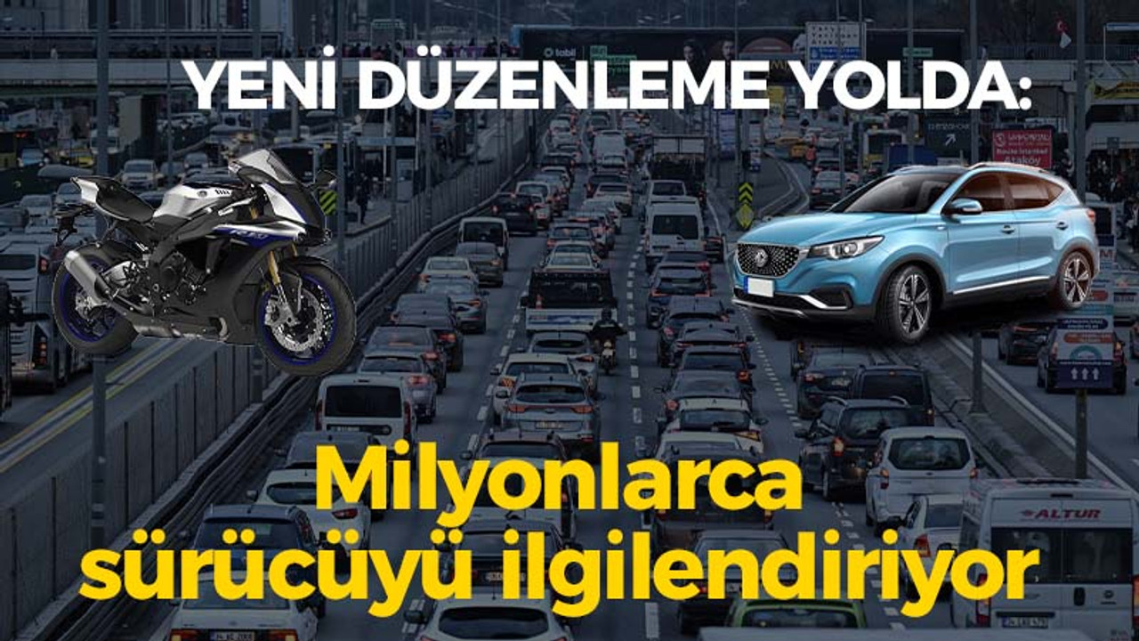 Ehliyetlere yeni düzenleme geliyor: Milyonlarca sürücüyü ilgilendiriyor!