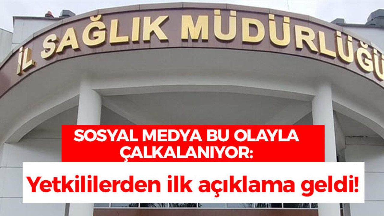 Sosyal medya bu olayla çalkalanıyor: Yetkililerden ilk açıklama geldi!