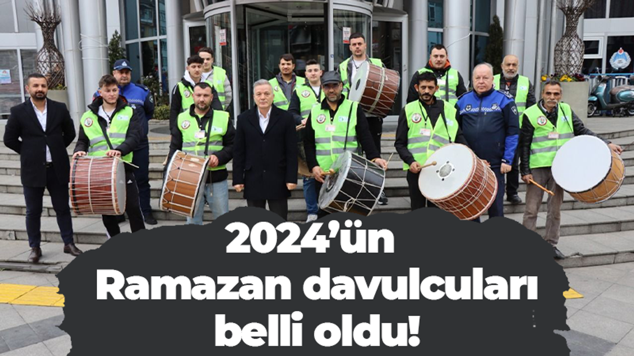 İzmit’in Ramazan davulcuları belli oldu