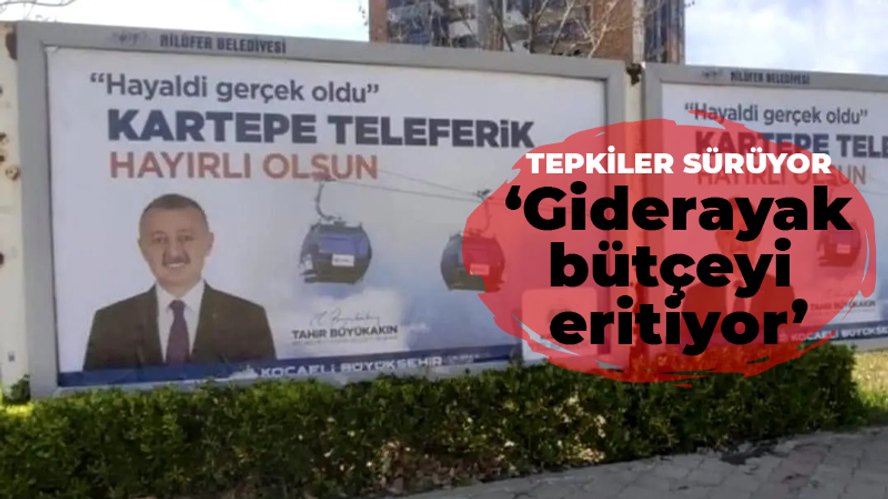 Bülent Sarı: Tahir Büyükakın giderayak bütçeyi eritiyor