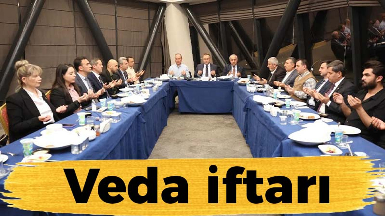 Veda iftarı