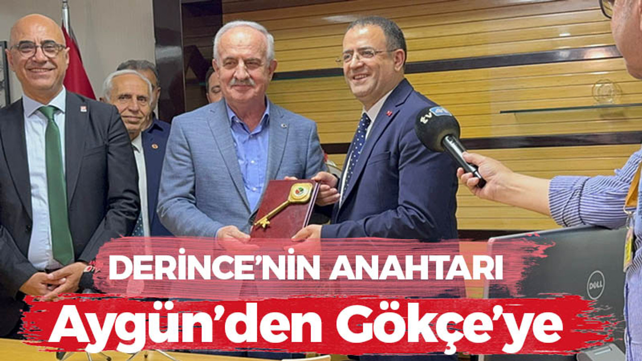 Derince'nin anahtarı Aygün'den Gökçe'ye