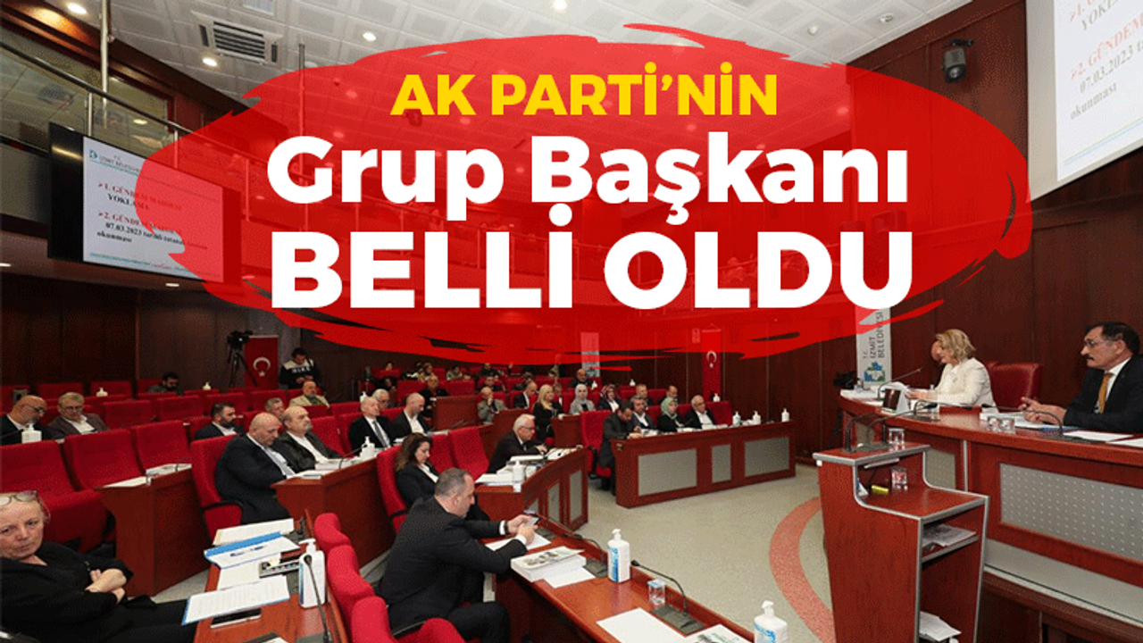 AK Parti'nin grup başkanı belli oldu