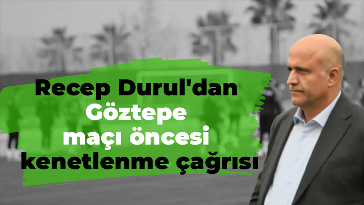 "Göztepe maçı dönüm noktası olacak"