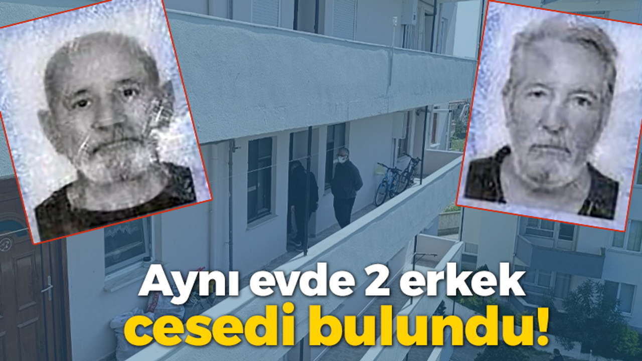 Aynı evde 2 erkek cesedi bulundu!