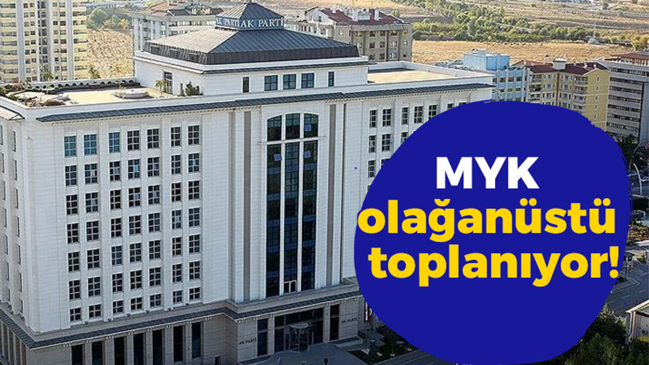 MYK olağanüstü toplanıyor!