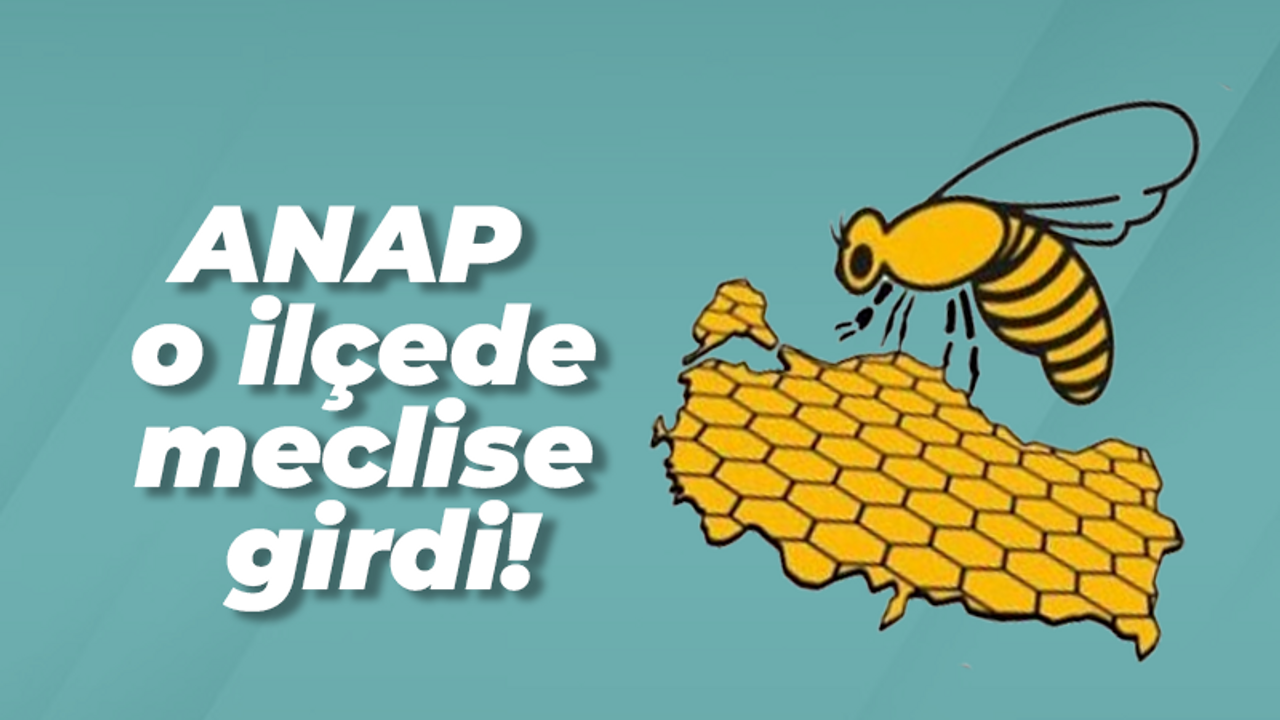 ANAP o ilçede meclise girdi!