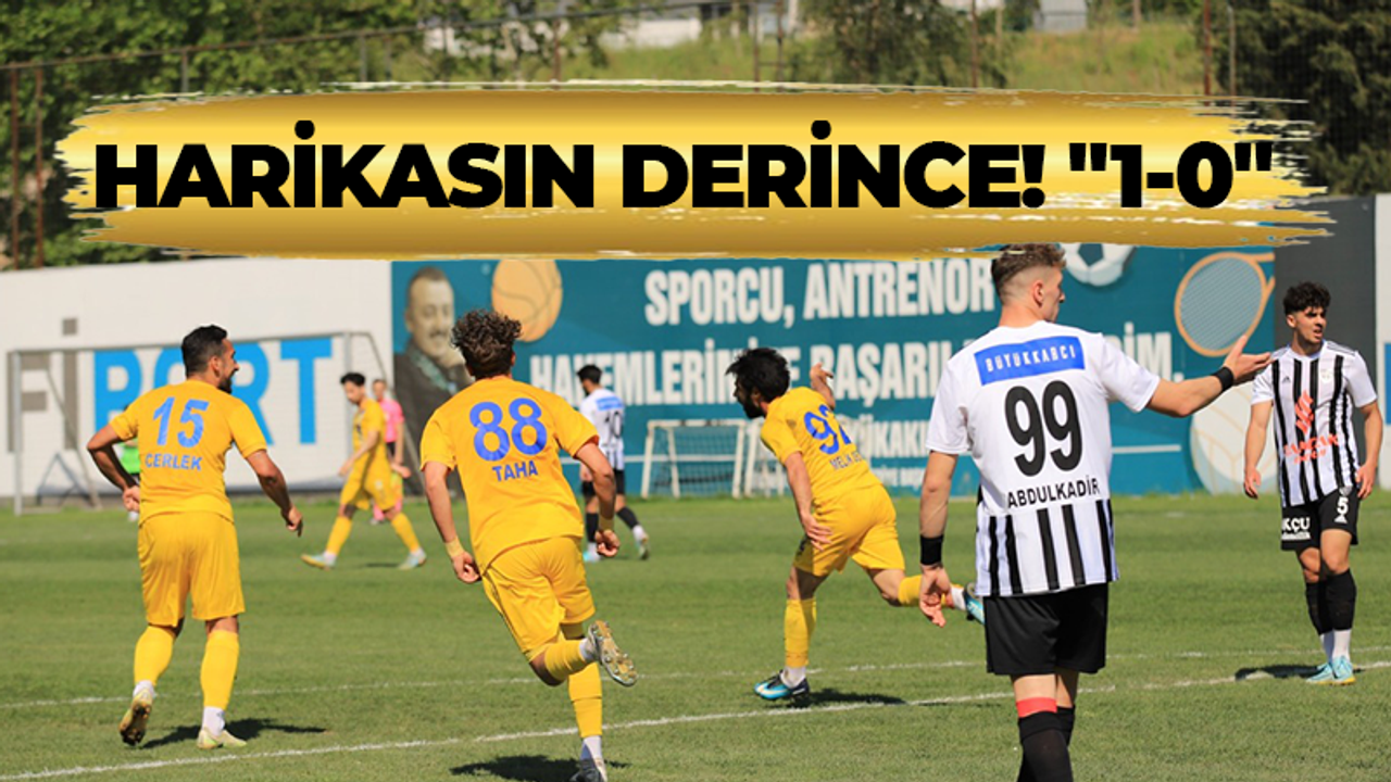 HARİKASIN DERİNCE! "1-0"