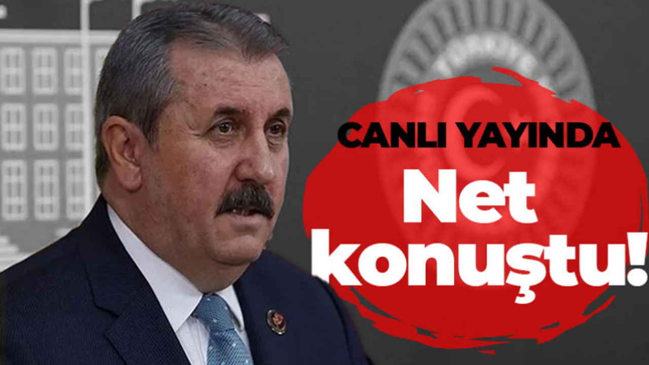 Destici canlı yayında net konuştu!