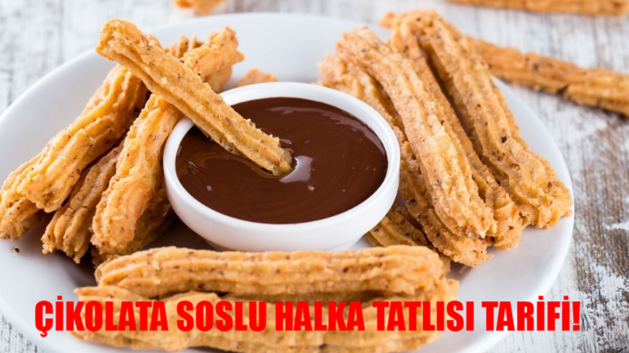 GELİNİM MUTFAKTA ÇİKOLATA SOSLU HALKA TATLISI TARİFİ: Halka Tatlısı Nasıl Yapılır? Çikolata Soslu Halka Tatlısı Malzemeleri