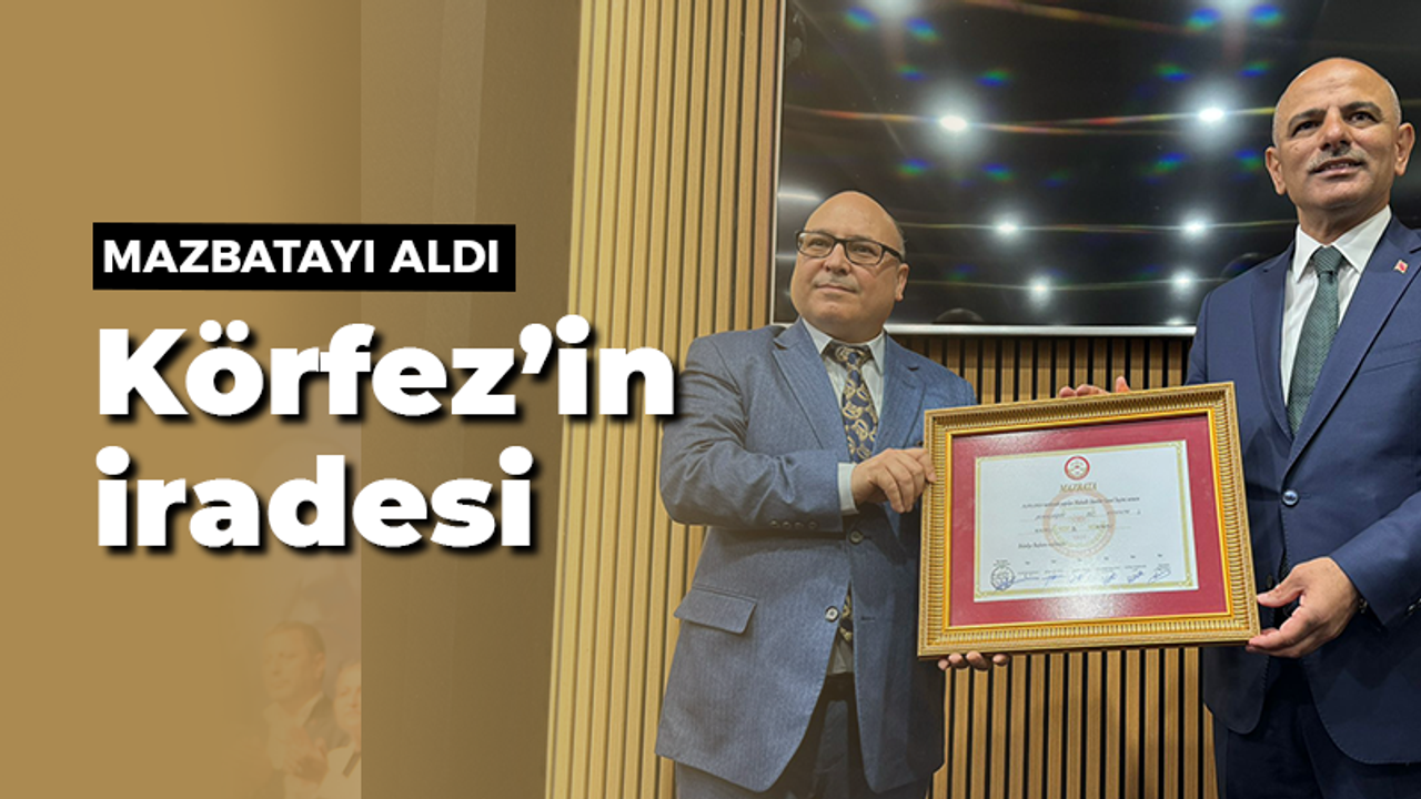 Şener Şöğüt mazbatasını aldı! "Konuşulanlar konuşuldu"