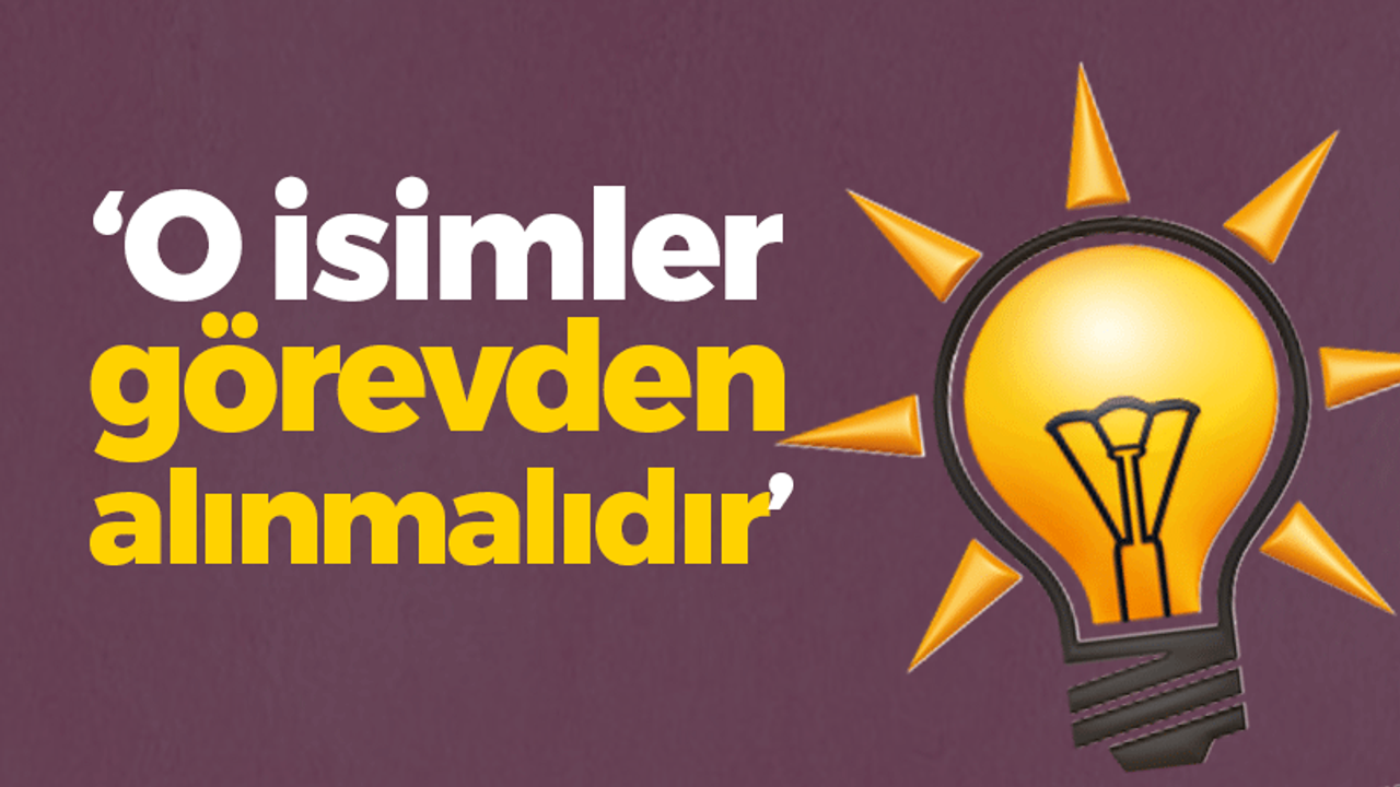 Eski teşkilatçı patladı: O isimler görevden alınmalıdır!