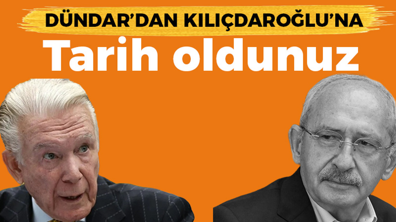 Dündar'dan Kılıçdaroğlu'na cevap: Tarih oldunuz!