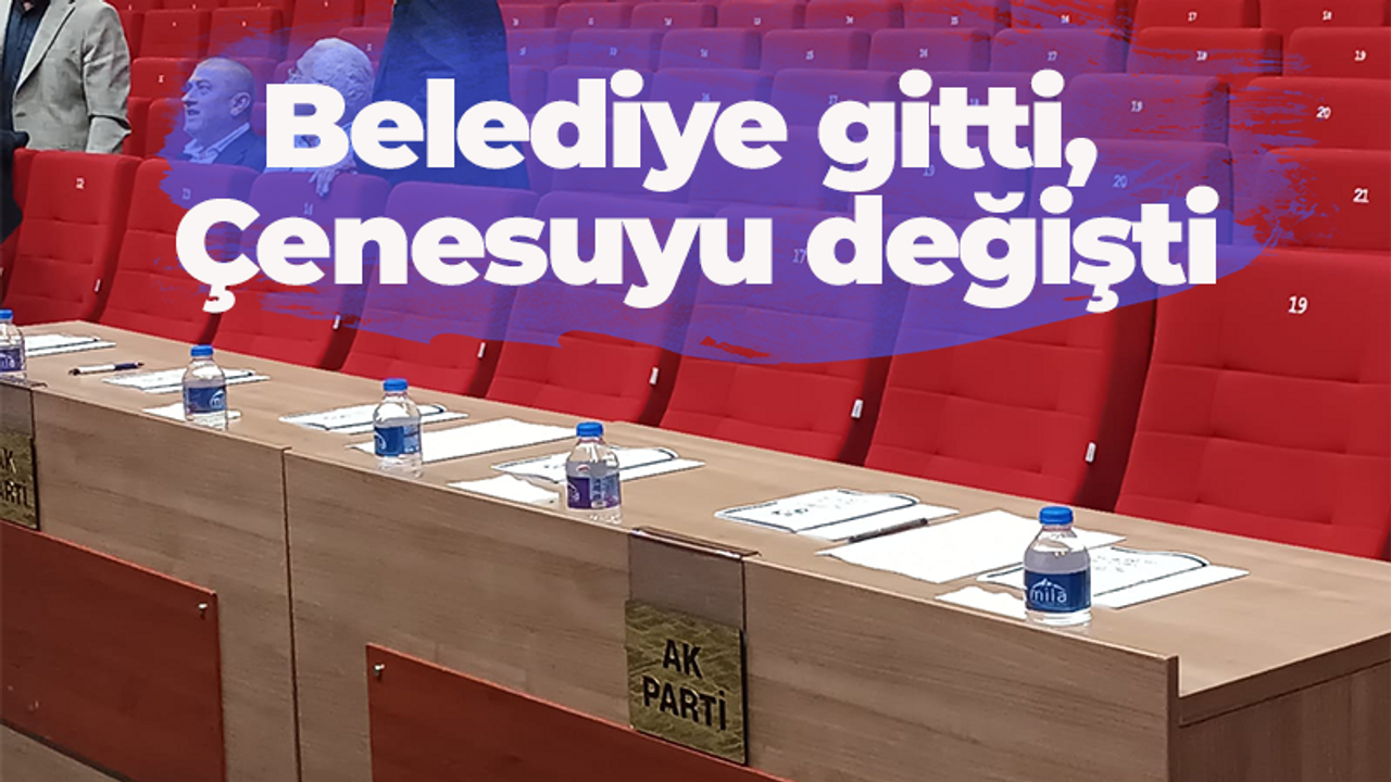 Belediye gitti, Çenesuyu değişti