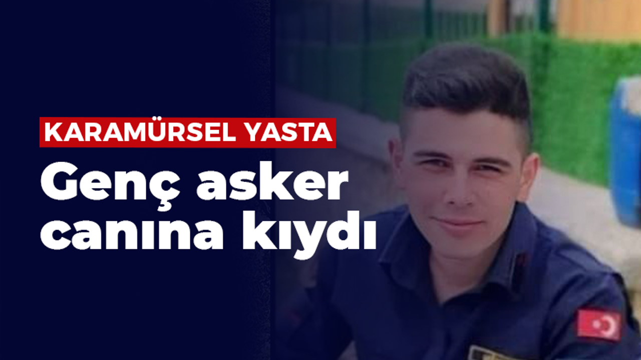 Kararmürsel yasta: Genç Uzman Çavuş Yusuf Yetkin canına kıydı