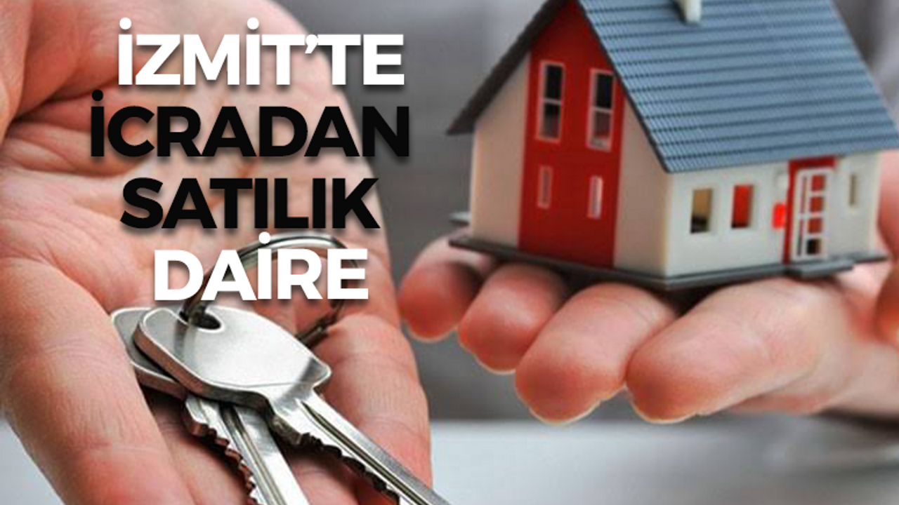 İzmit'te icradan satılık 100 metrekare daire