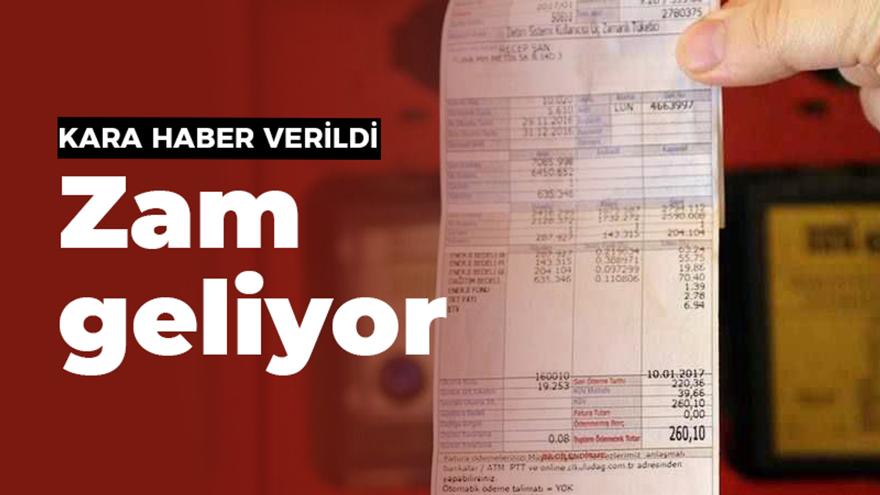 Milyonlarca vatandaşa kara haber! Elektrik zammı için direkt tarih verildi