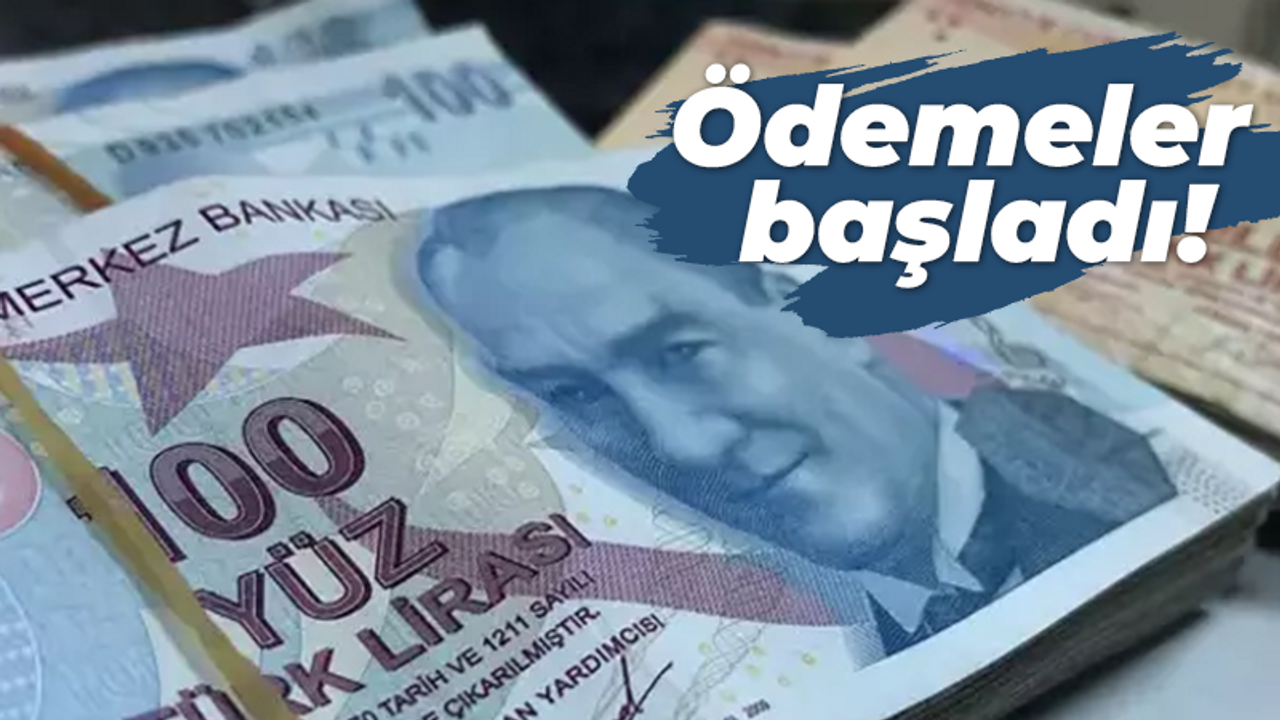 Tarımsal destek ödemeleri başladı