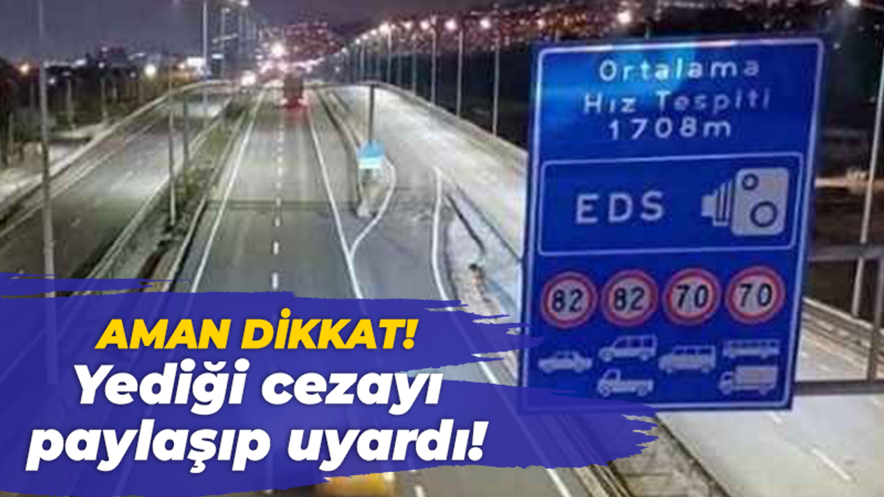 Kocaeli EDS seri ceza kesiyor! Kocaelililer dikkat! “Arkadaşlar acayip geçiriyorlar” diyerek EDS’den yediği cezayı paylaştı! KOCAELİ EDS CEZA ÜCRETİ NE KADAR?