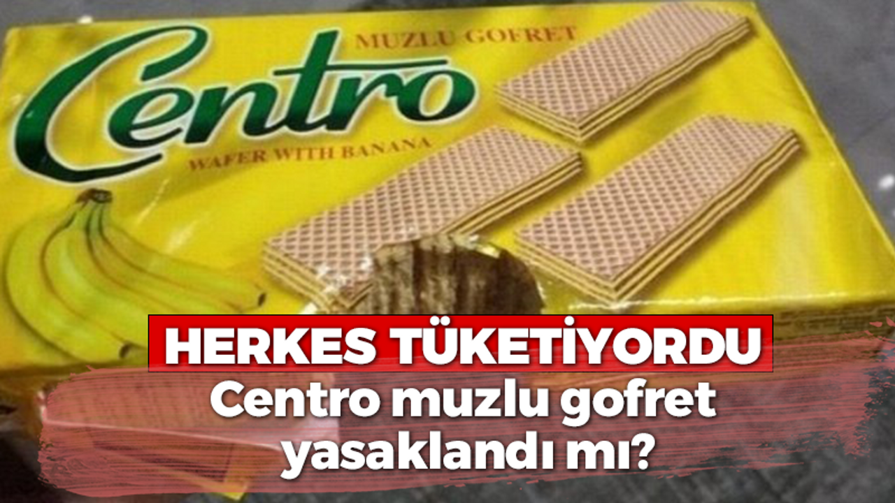 BİM'den açıklama geldi: Centro muzlu gofret yasaklandı mı?