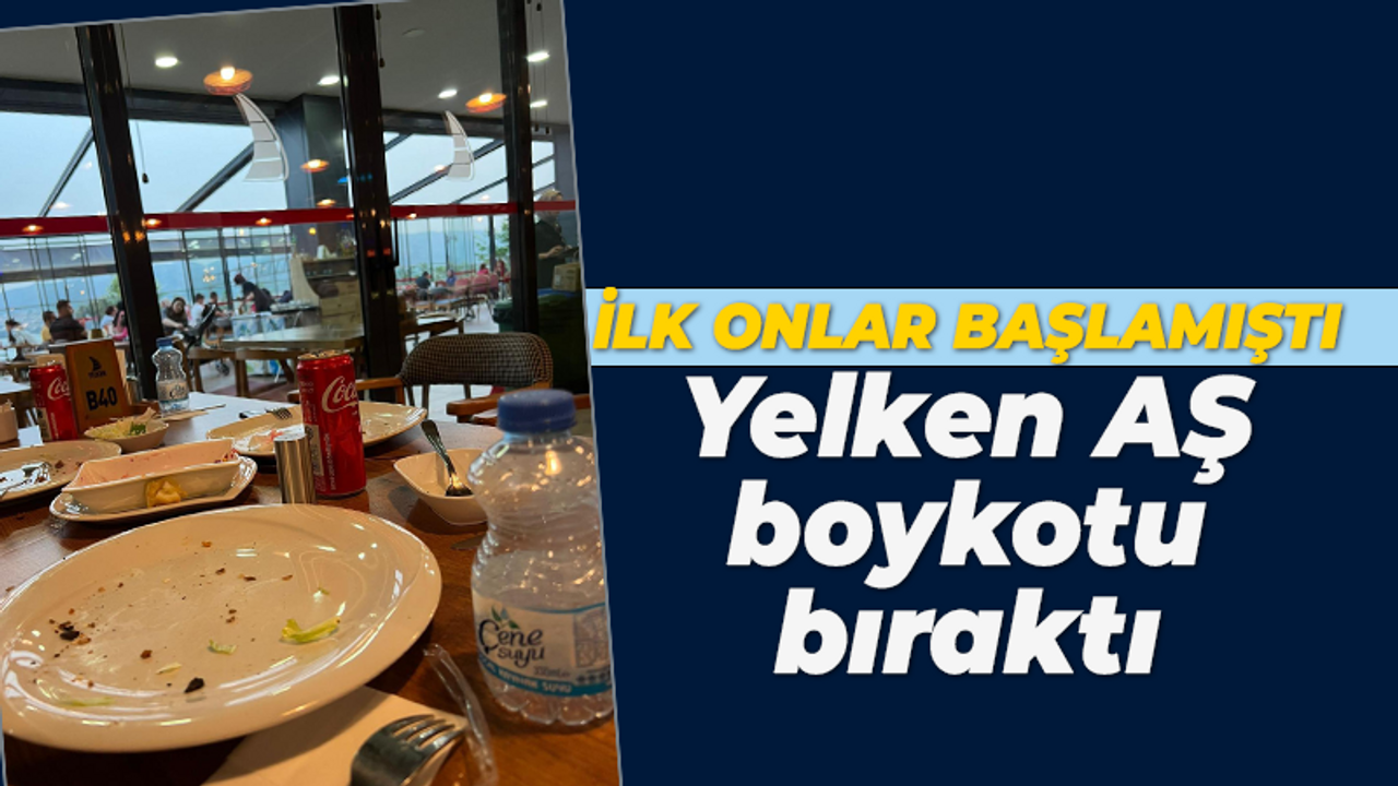 İlk onlar başlatmıştı. Derince Yelken AŞ boykotu bıraktı