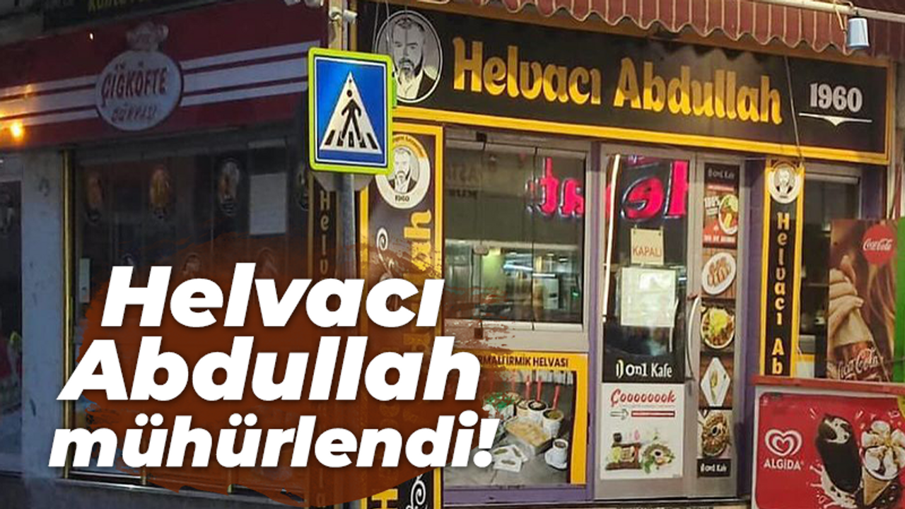 Helvacı Abdullah mühürlendi!