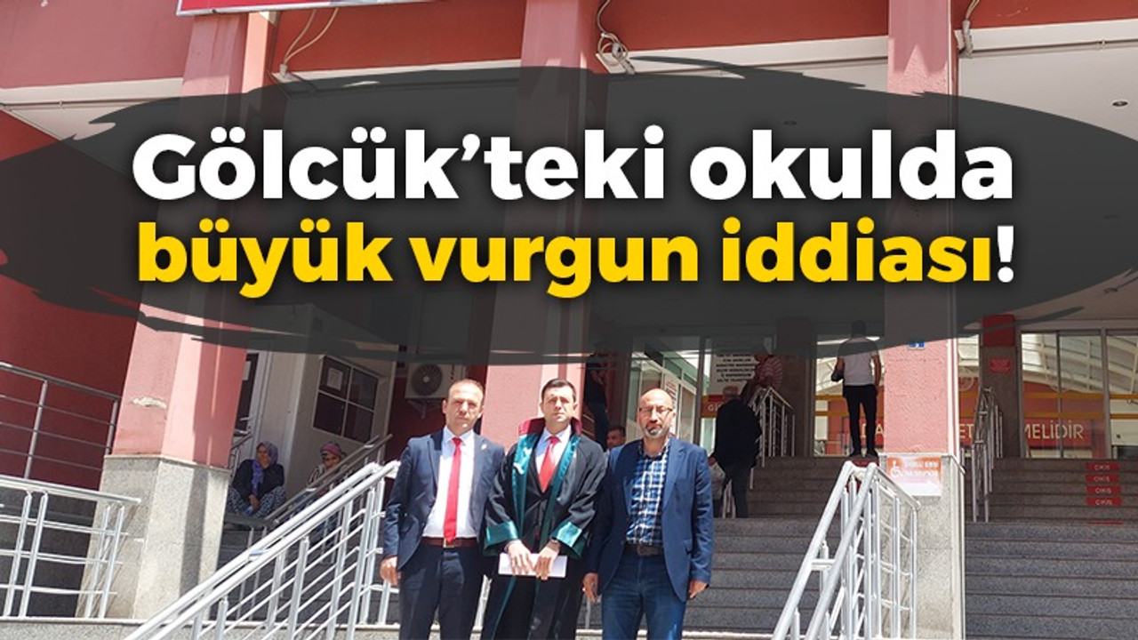 Gölcük’teki okulda büyük vurgun iddiası!