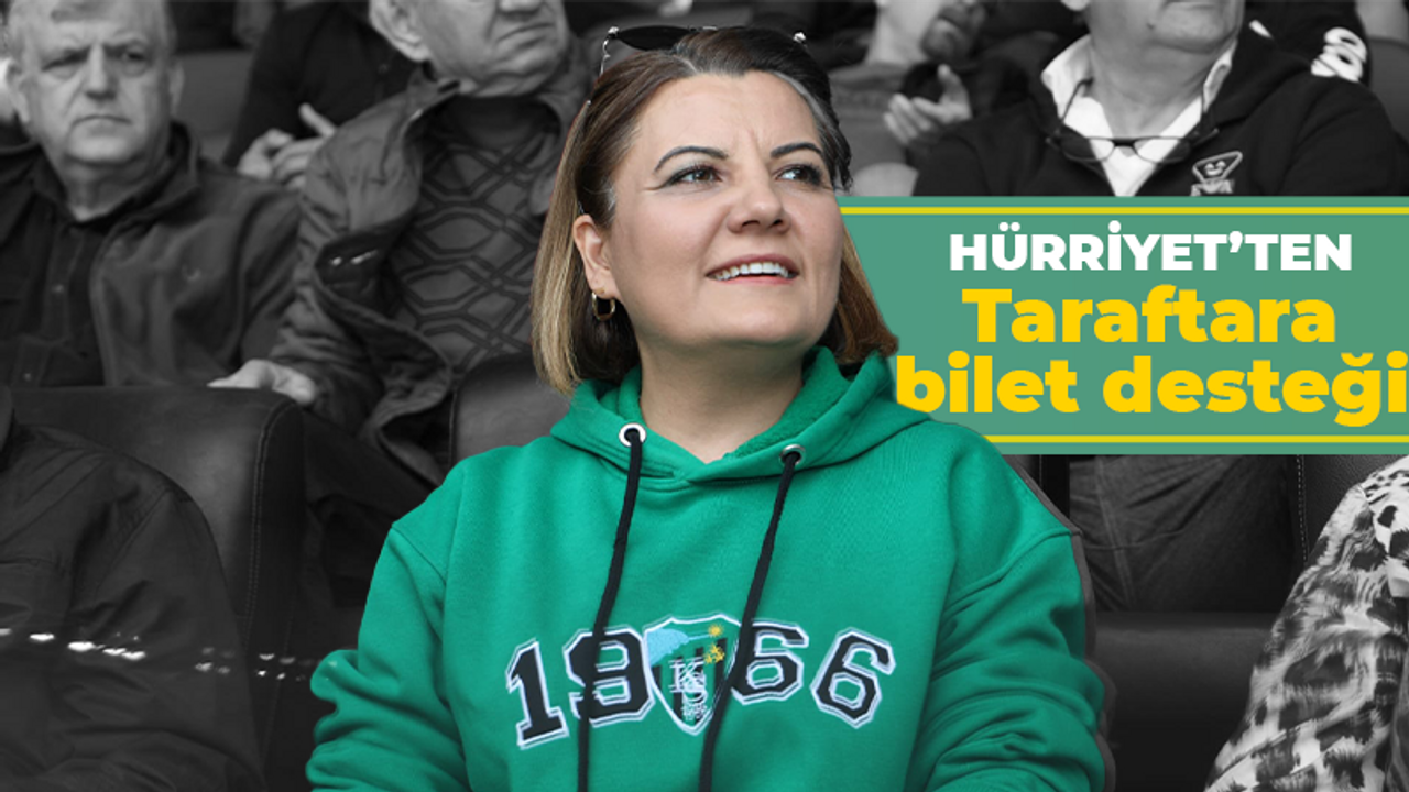 Fatma Kaplan Hürriyet’ten Kocaelispor taraftarına bilet desteği! İşte detaylar…