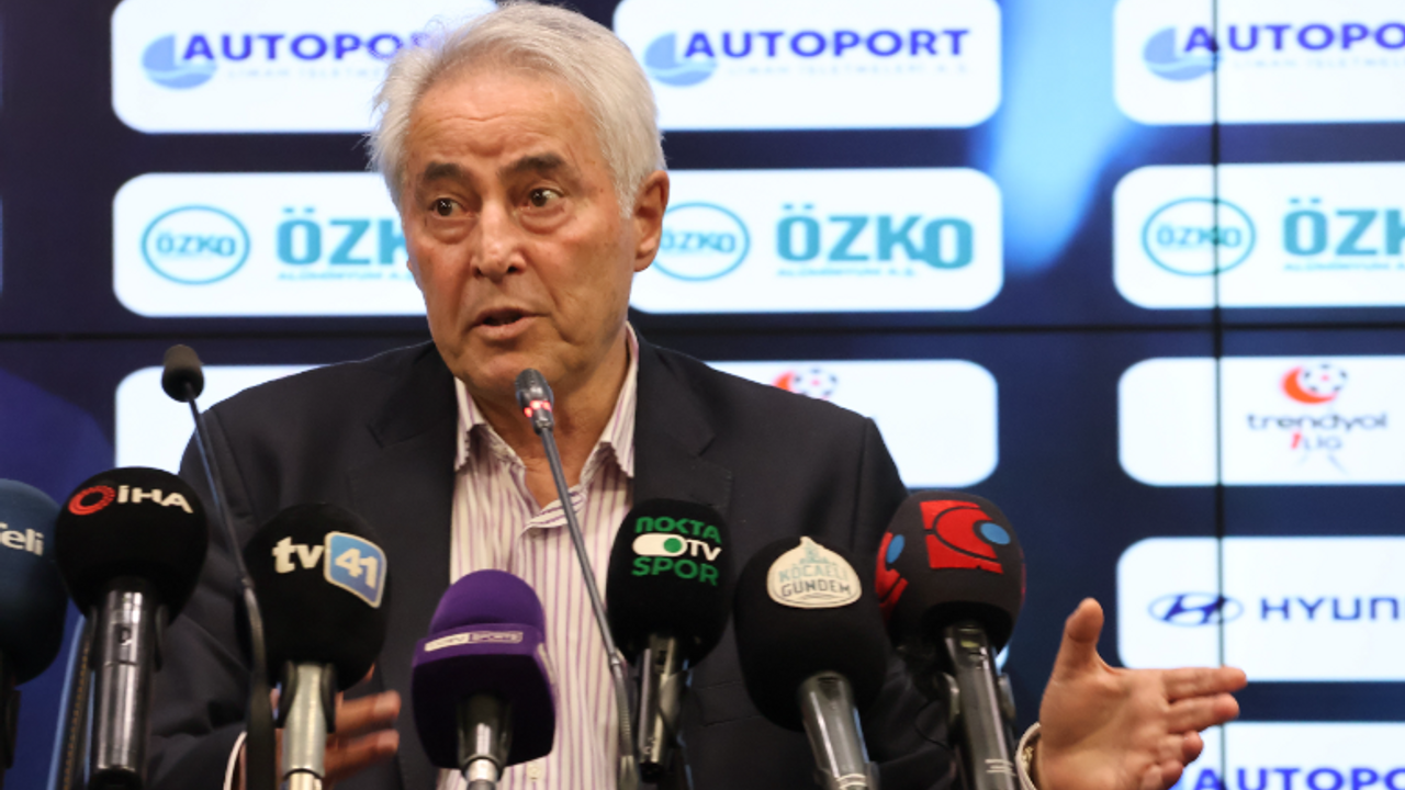 Coşkun Demirbakan: Kocaelispor aşırı motivasyon nedeniyle istediğini yapamadı