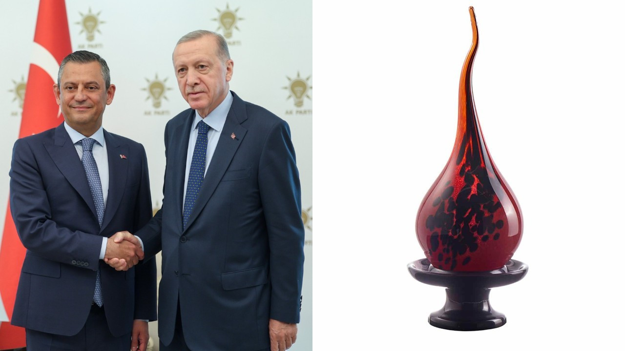 Özel'den Erdoğan'a dikkat çeken hediye!