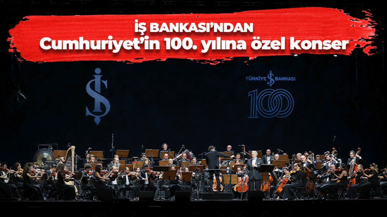 Cumhuriyet'in 100. yılına özel konser