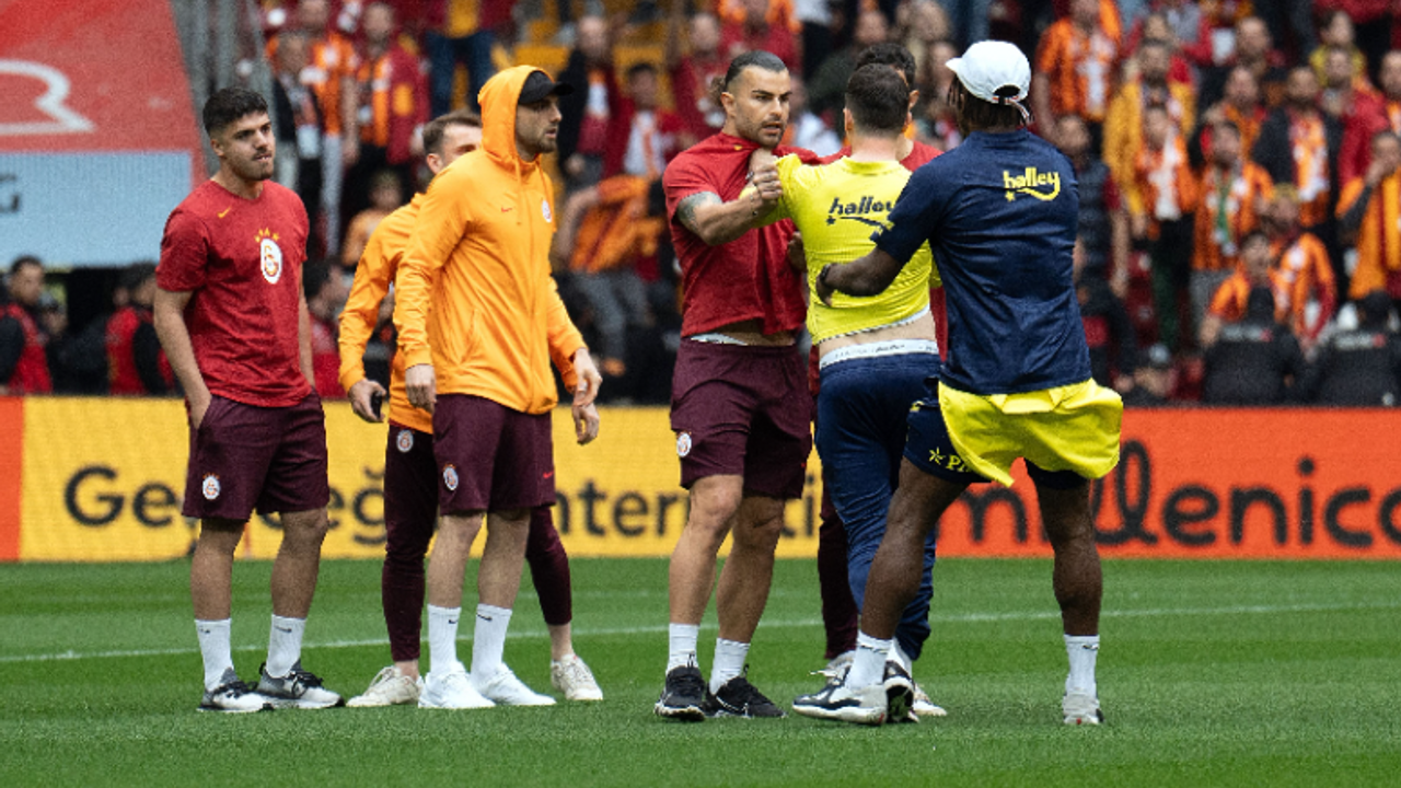 Galatasaray - Fenerbahçe maçı öncesi GERİLİM!