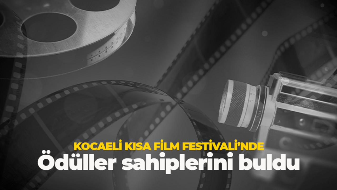 Kocaeli Kısa Film Festivali'nde ödül günü