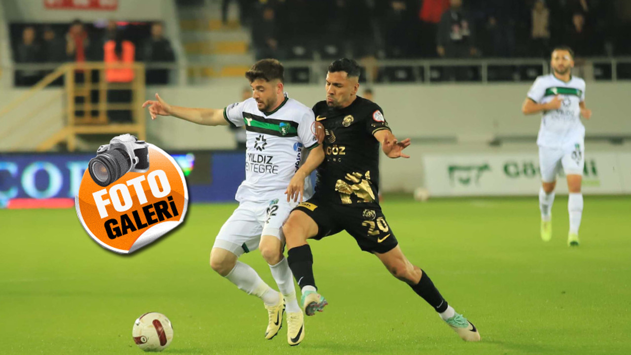 Çorum Futbol Kulübü - Kocaelispor "İlk yarıdan kareler... Ali Köksal - Foto Galeri"