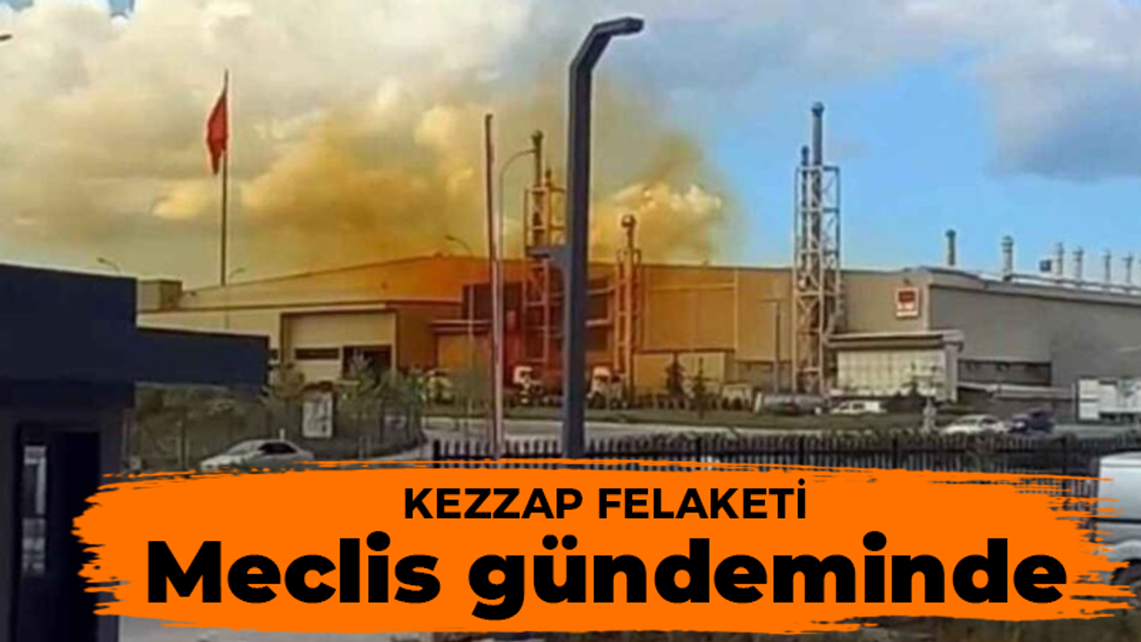 Kocaeli'deki 'kezzap' felaketi TBMM gündeminde