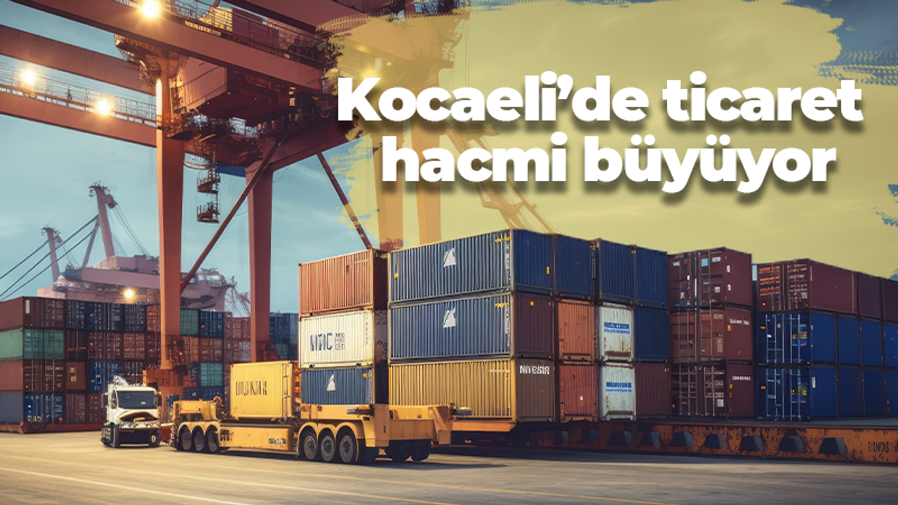 Kocaeli'de ticaret hacmi büyüyor