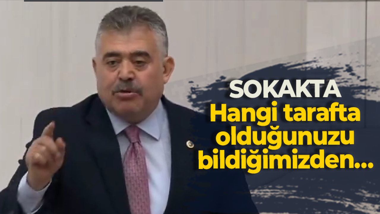 AK Parti Kocaeli Milletvekili Veysel Tipioğlu: Sokakta hangi tarafta olduğunuzu bildiğimizden…