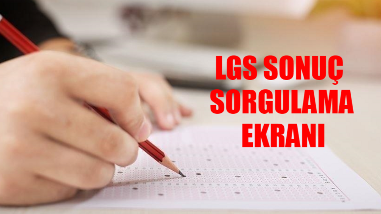 LGS SONUÇ ÖĞRENME EKRANI: MEB LGS Sonuç Sorgulama TIKLA PUAN ÖĞREN! e-sınav meb gov tr LGS sonuç açıklama