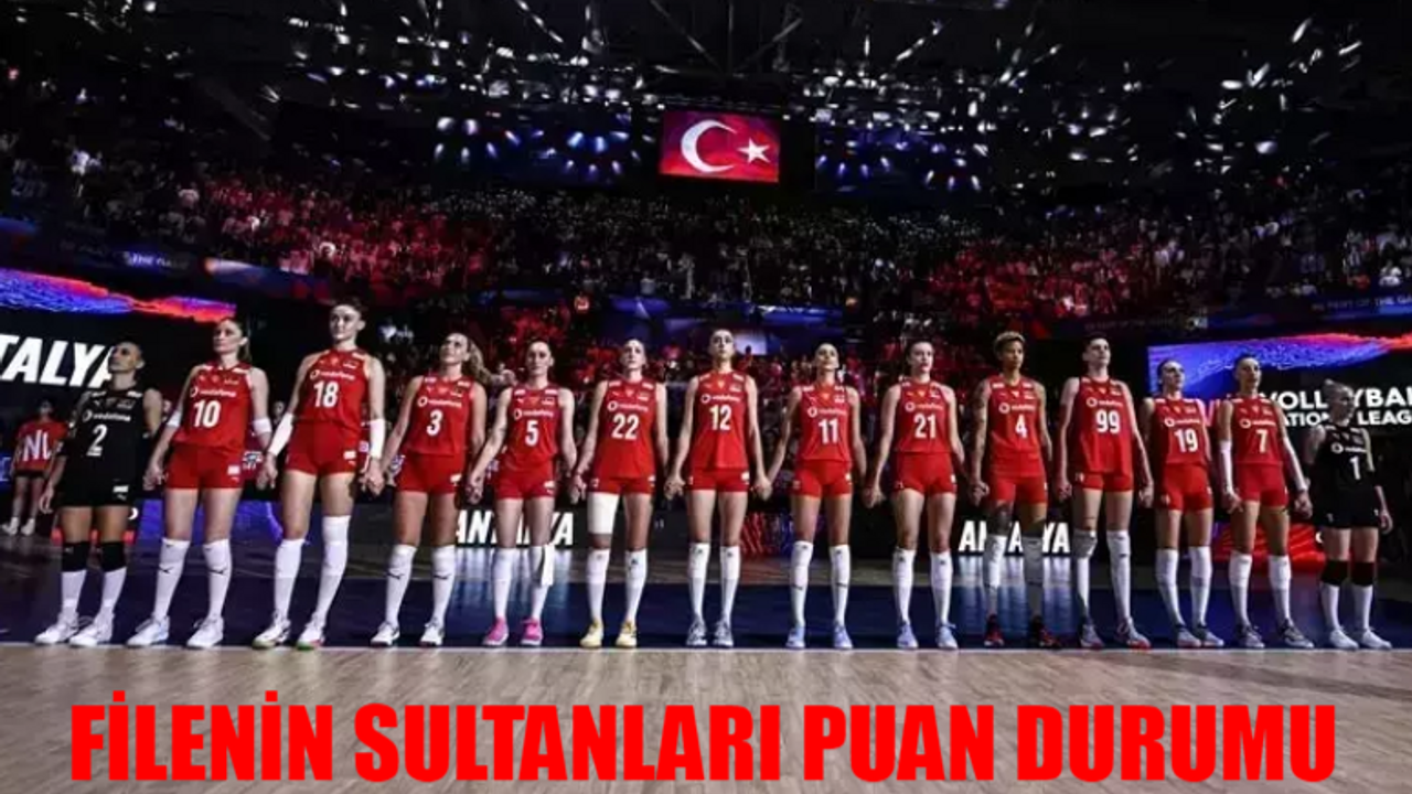 FİLENİN SULTANLARI PUAN DURUMU 2024: Filenin Sultanları Milletler Ligi Kaçıncı Sırada? 3. Hafta Filenin Sultanları Sonraki Maç Ne Zaman?