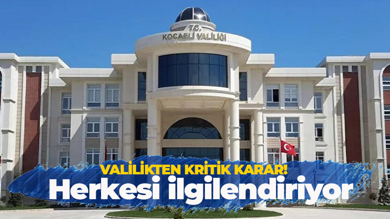 Kocaeli Valiliği’nden kritik karar! Ormanlara giriş yasak