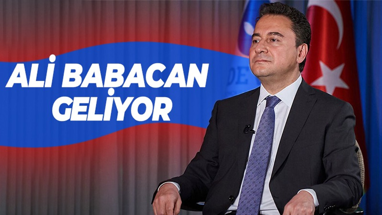 Ali Babacan Kocaeli'ye geliyor