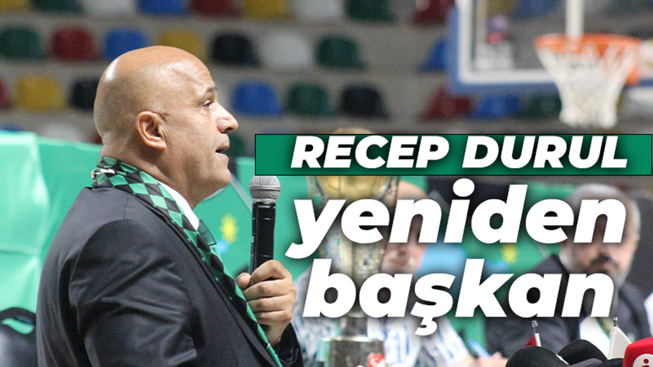 Recep Durul yeniden başkan