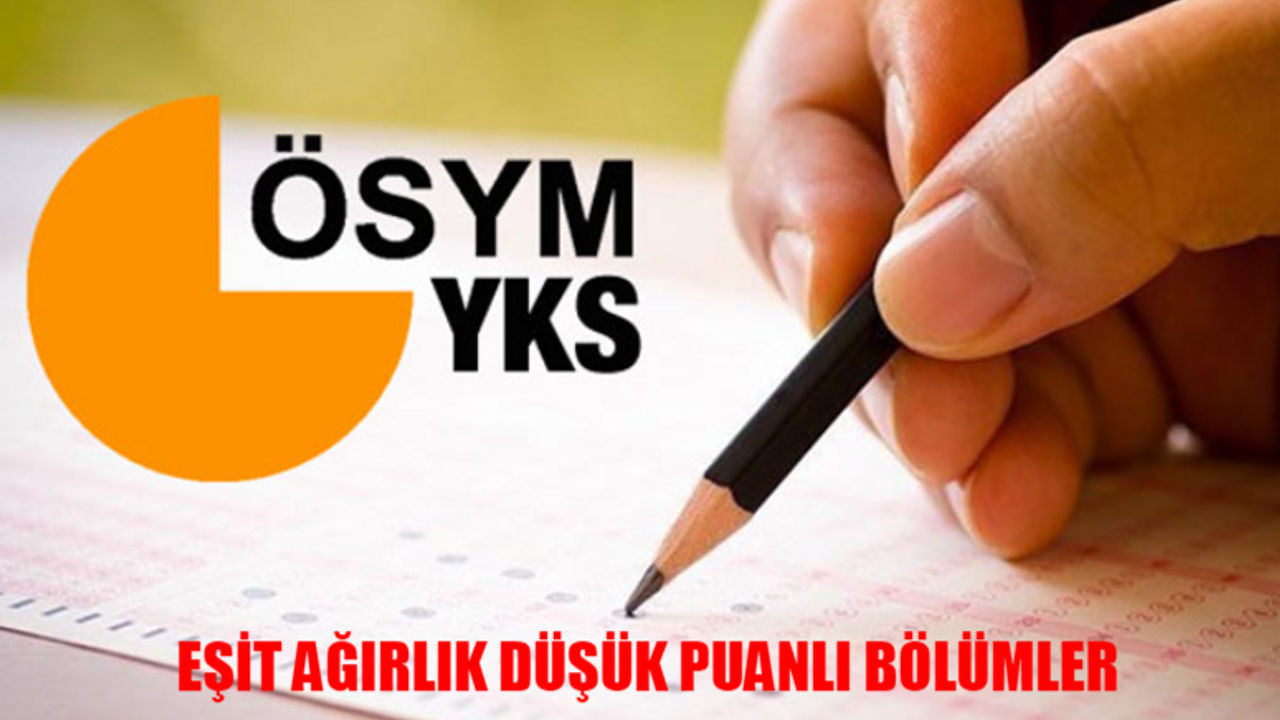 YKS 200, 250, 300 PUANLA HANGİ BÖLÜMLERE GİREBİLİRİM EŞİT AĞIRLIK? Eşit Ağırlık 1 Milyonla Alan Bölümler! 2 - 4 Yıllık Eşit Ağırlık Bölümleri