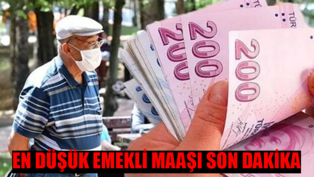 EN DÜŞÜK EMEKLİ MAAŞI SON DAKİKA: AK Parti En Düşük Emekli Aylığı İçin Düğmeye Bastı! 2024 Temmuz En Düşük Emekli Maaşı Ne Kadar Olacak?